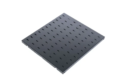 Полка перфорированная 450 мм черная ЦМО СВ-45-9005