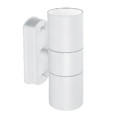 Светильник ДБУ вверх/вниз 2хGU10 без ламп IP44 белый FERON DH0704 11673