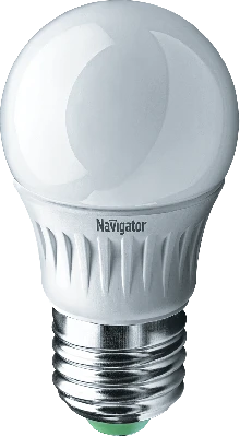 Лампа светодиодная LED 5вт E27 белая шар Navigator Group 94479 18860