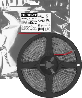 Лента светодиодная 14.4Вт/м 24В 4000К IP65 60 LED/м OLS-5050 5м