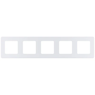 Рамка 5-местная жемчуг INSPIRIA