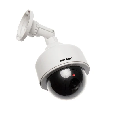 Муляж камеры уличный купольный белый,