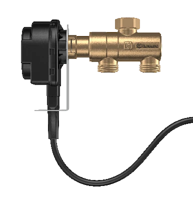 Клапан трехходовой dLine U с электроприводом (комплект)