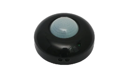 Датчик движения инфракрасный ДДИ-101 01 1200Вт 6м 360градус чёрный Dekraft 60132DEK