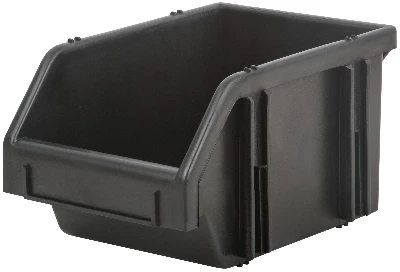 Лоток для крепежа пластиковый черный 125х150х230 мм FIT РОС 65694