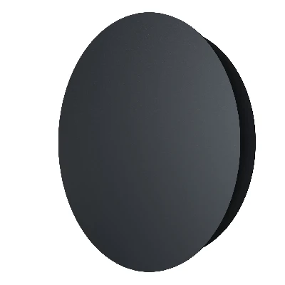 Решетка вентиляционная D130 сетка разъемная на магнитах D170, цвет серый