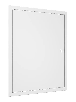 Люк-дверца ревизионный с ручкой, из ABS пластика 418х518 и с фланцем 396х496 EVECS Л4050Р 13944