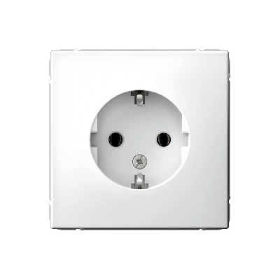 ARTGALLERY розетка с заземлением, 16А, механизм, белый Systeme Electric GAL000143