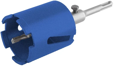 Коронка кольцевая по бетону алмазная безударная в сборе, SDS-PLUS, 5 зубьев, 68 мм MOS 33472М