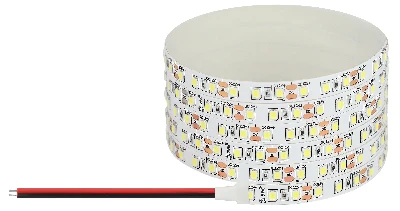 Лента светодиодная 9,6Вт/м 12В 3000К IP20 120LED/м LS2835-120LED-IP20-WW-eco-5м