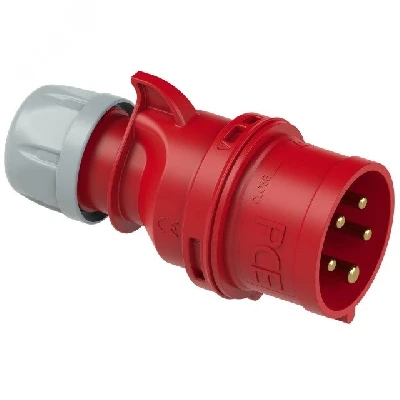 Вилка кабельная 16А/400V/3P+N+E/IP44 PCE 015-6 00-00002218