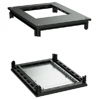 Крыша с фланцем и основание для 19'' IT-CQE 800x800. RAL9005