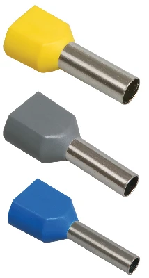 Наконечник штыревой НШвИ 2х0.75-10 белый НГИ2 (100шт) IEK UTE10-D2-1-100