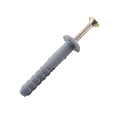 Дюбель-гвоздь 6х40 полипропилен гриб 50 шт Крепдил 6265319-50