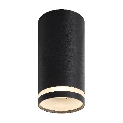 Светильник традиционный Down Light накладной под лампу GU10 IP20 Черный