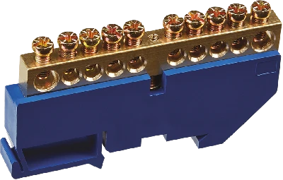 Шина нулевая на DIN-изол NBB-M812-10D/B Navigator Group 71160 17296