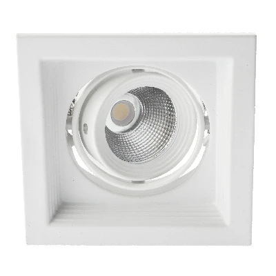 Светильник карданный встраиваемый SKD-11-36-40K-W09 9Вт 4000К 810Лм 130х130х100мм ЭРА Б0049776