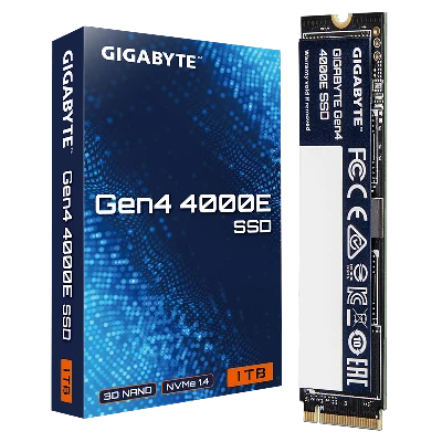 Накопитель SSD M.2 2280 1TB Gen4 4000E, P CIe 4.0 x4, NVMe 1.4, 4000/3900 Мб/с