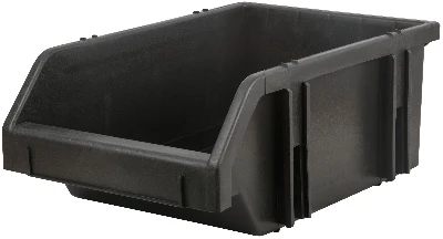 Лоток для крепежа пластиковый черный 190х310х490 мм FIT РОС 65696