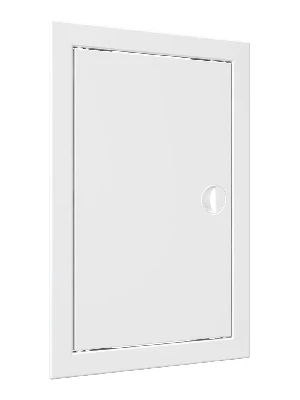 Люк-дверца ревизионный с ручкой, из ABS пластика 218х318 и с фланцем 196х296 EVECS Л2030Р 19021
