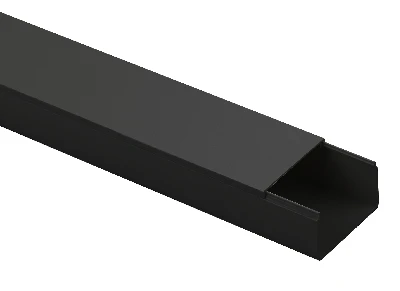 Кабель-канал KK-B-40-25 черный 40x25мм 24м