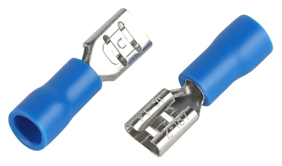 Разъем плоский NO-225-126 РпИм 2-5.0-0.8 изолированный «розетка» (упаковка 50 штук)