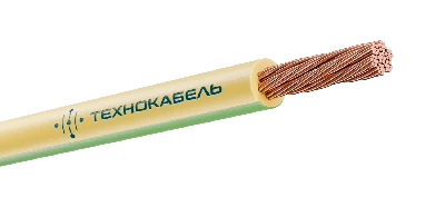 Провод силовой ПуГВнг(А)-LS 1х2,5 желто зеленый ТРТС Технокабель НПП 00-00149418
