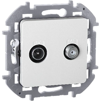 Розетка TV/SAT звезда  INSPIRIA белый Legrand 673880