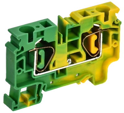 ARMAFIX Клемма пружинная CX10 PE 10мм2 проходная заземляющая IEK