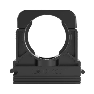 Держатель с крышкой DN 23мм полиамид черный DKC PASW23N