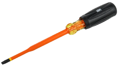 Отвертка диэлектрическая SLIM SL5,5х125 Т3 ARMA2L 5 IEK A2L5-SC31-T3-SL-55-125