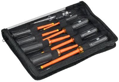 Набор отверток диэлектрических Т3 9шт ARMA2L 5 IEK A2L5-NS30-T3-09