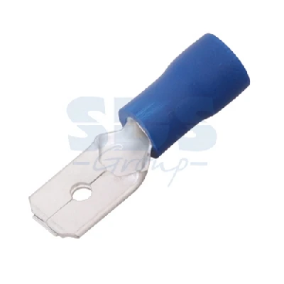 Клемма плоская изолир РПи-п 2.5-(6.3) РпИп 2-6-0,8 штекер 6.3 мм 1.5-2.5 кв мм синяя, REXANT