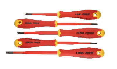Набор отверток диэлектрических SL/PH E-Slim Ergonic, 5 шт Felo 41385198