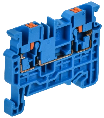 ARMAFIX Клемма пружинная Push In CP 2,5мм2 синяя IEK