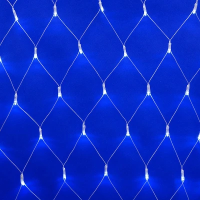 Сетка светодиодная с контроллером 240 светодиодов 2.5х2 м белая IP20 провод прозрачный ULD-N2520-240/DTA WHITE IP20 Uniel 06733