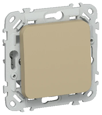 FLITE Выключатель 1-клавишный кнопочный 10А ВС11-2-0-ФлХ хаки IEK