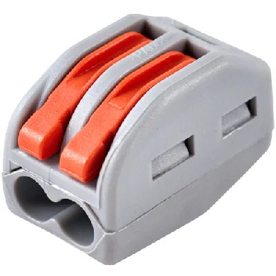 Клемма соединительная  2-контактная (6шт) Elеctrodeel. Диапазон сечений 0,08-4,0 мм2. Номинальный ток/напряжение: 32А/400В. Упаковка: блистер. Electrodeel ED 222-412-b6