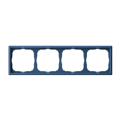 ARTGALLERY рамка 4-постовая, универсальная, аквамарин Systeme Electric GAL001104