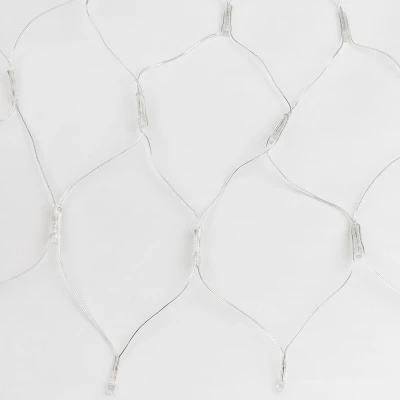 Сетка светодиодная с контроллером 240 светодиодов 2.5х2 м разноцветная IP20 провод прозрачный ULD-N2520-240/DTA MULTI IP20 Uniel 09565