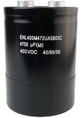 Конденсатор электролитический силовой 400V 4700uF (400В 4700мкФ) 85C