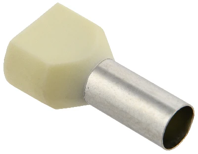 Наконечник НШвИ 2х10-14 слоновая кость НГИ2 IEK UTE10-D10-0-100