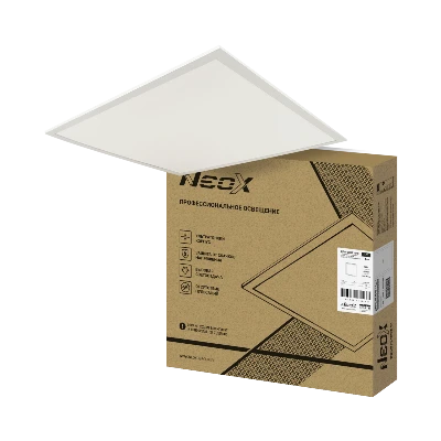 Панель светодиодная ультратонкая ДВО-SLIM 3640 36Вт 4000К без ЭПРА IP40 595х595х8,5мм NEOX