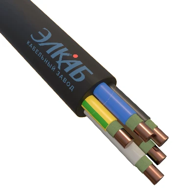 Кабель силовой ВВГнг(А)-FRLSLTx 5х4 ок (N,PE) - 0,66 кВ ТРТС Элкаб 13139