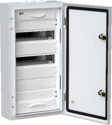 TITAN 5 Корпус металлический ЩРн-36 (1х36) 585х310х140 IP54 белый IEK TI5-50-N-036-54