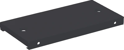 FORMAT Панель цоколя 100х400 RAL7021 серая IP54 IEK YKM41D-FO-PC-010-040-54