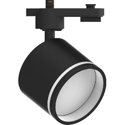 Светильник трековый на шинопровод ДПО-15w GX53 без лампы IP40 черный FERON AL163 41922