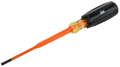 Отвертка диэлектрическая SLIM SL3,5х100 Т3 ARMA2L 5 IEK A2L5-SC31-T3-SL-35-100