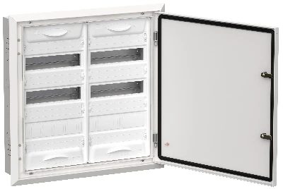 TITAN 5 Корпус металлический ЩРв-72 (2х36) 630х625х130мм IP31 белый (одна дверь) IEK TI5-50-V-2X036-31