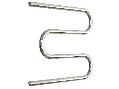 Полотенцесушитель водяной без полки M 60/60 цвет хром ДВИН 4627086011285